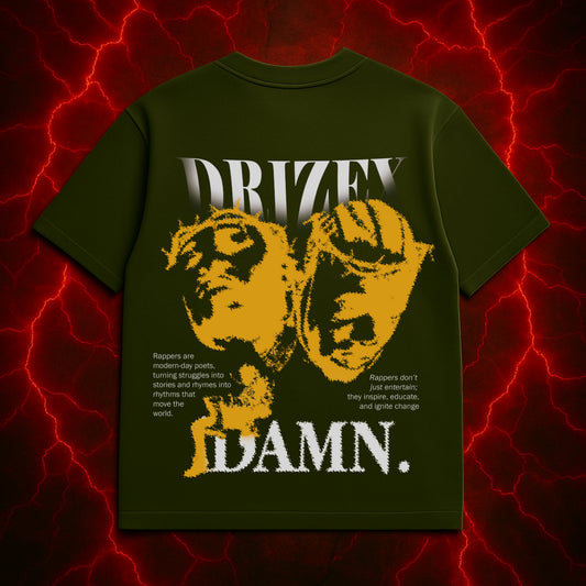 CYPHER DROP – OLIVE GREEN TEE
