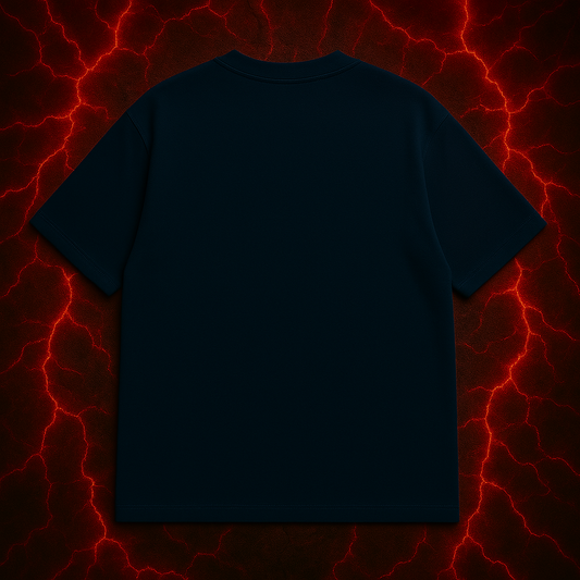SILENCE LUXURY DROP – HALO MIDNIGHT NAVY TEE