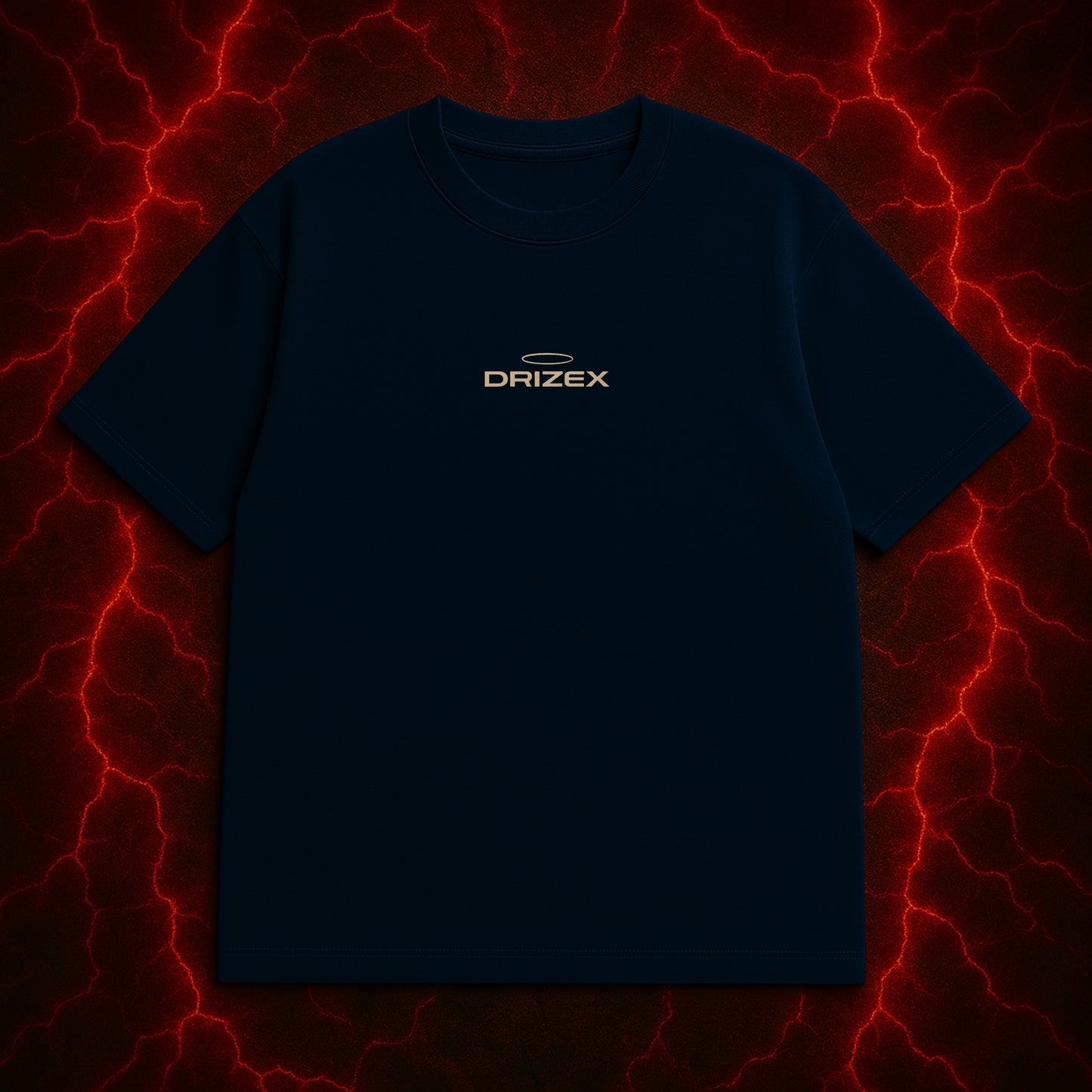 SILENCE LUXURY DROP – HALO MIDNIGHT NAVY TEE