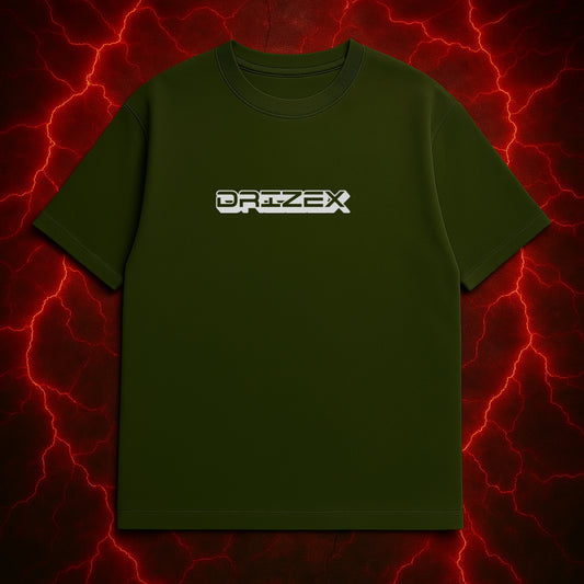 CYPHER DROP – OLIVE GREEN TEE