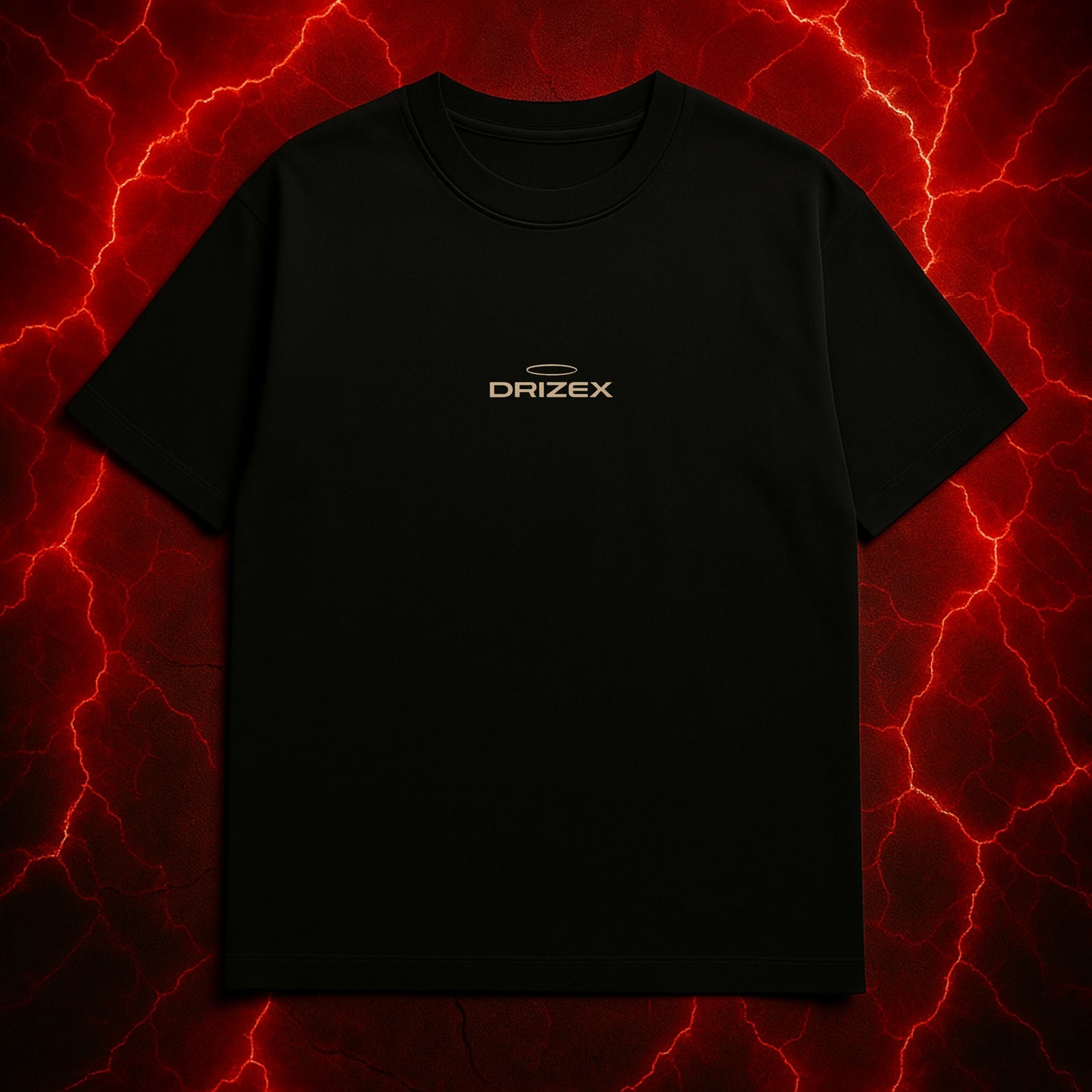 SILENCE LUXURY DROP – HALO BLACK TEE