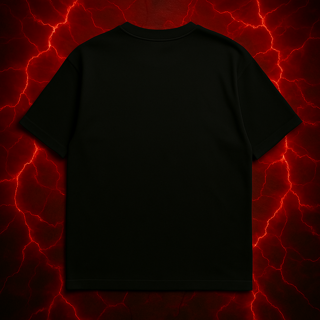 SILENCE LUXURY DROP – HALO BLACK TEE
