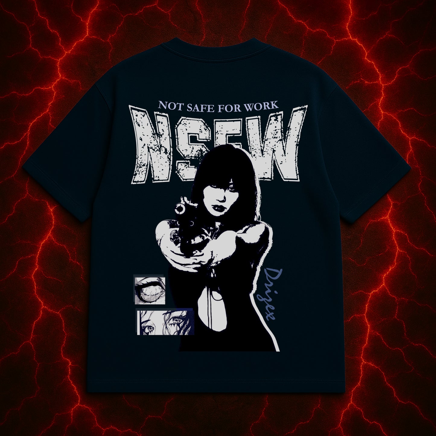 EXPLICIT DROP – MIDNIGHT NAVY TEE