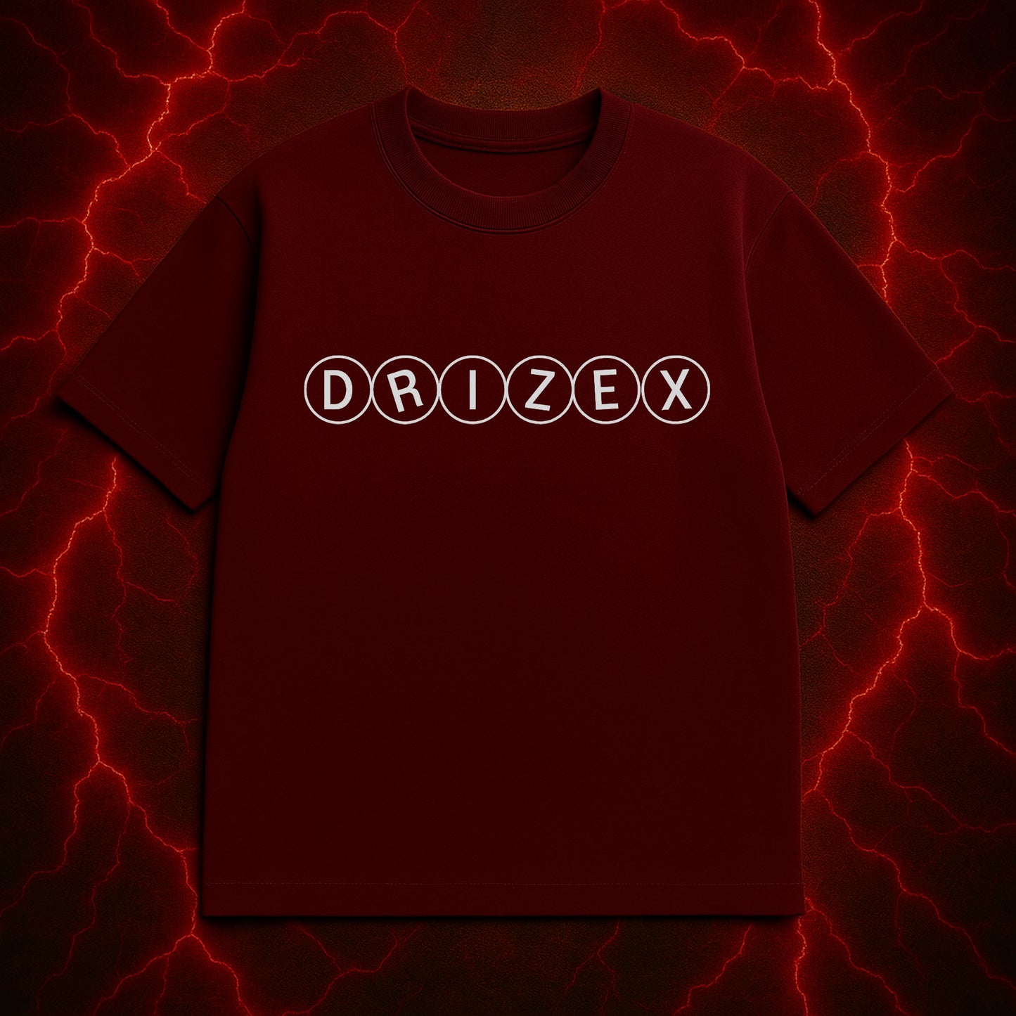 WARCRY DROP – DEEP MAROON TEE